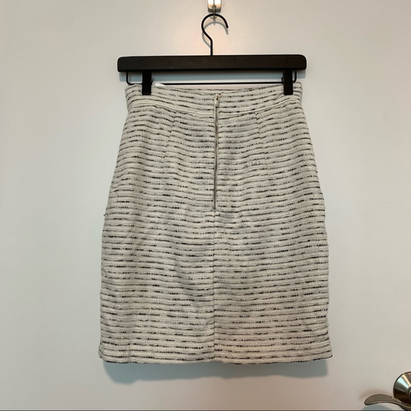 H&M Striped Tweed Pencil Skirt - Picture 2 of 6